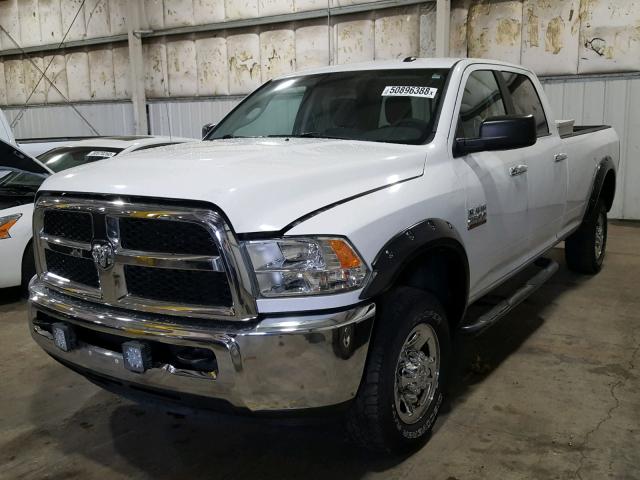 3C6UR5JL4DG525407 - 2013 RAM 2500 SLT WHITE photo 2