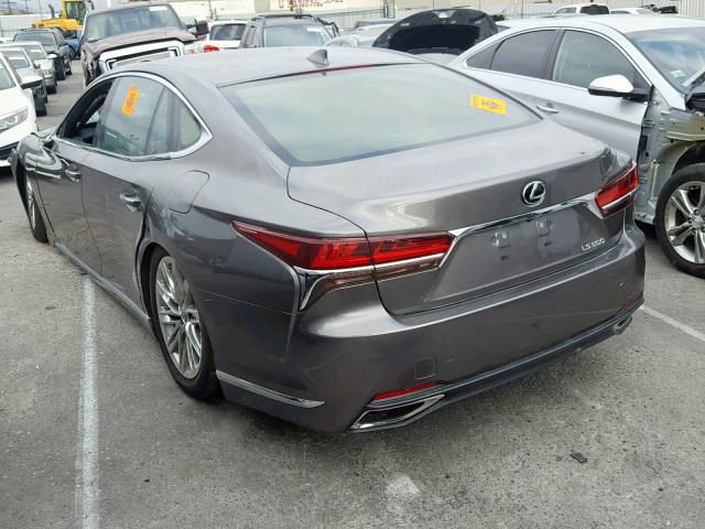 JTHB51FF7J5001046 - 2018 LEXUS LS 500 GRAY photo 3