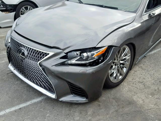 JTHB51FF7J5001046 - 2018 LEXUS LS 500 GRAY photo 9