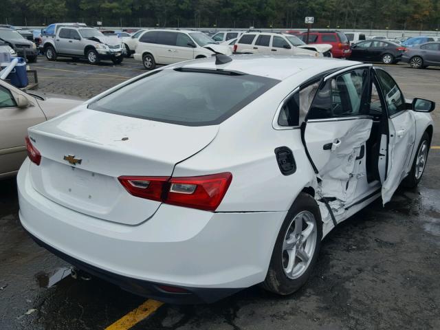 1G1ZB5ST9HF259657 - 2017 CHEVROLET MALIBU LS WHITE photo 4