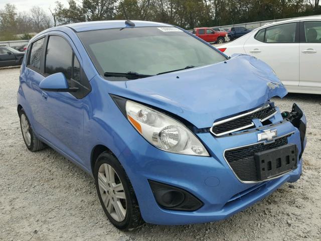 KL8CB6S95DC573592 - 2013 CHEVROLET SPARK LS BLUE photo 1