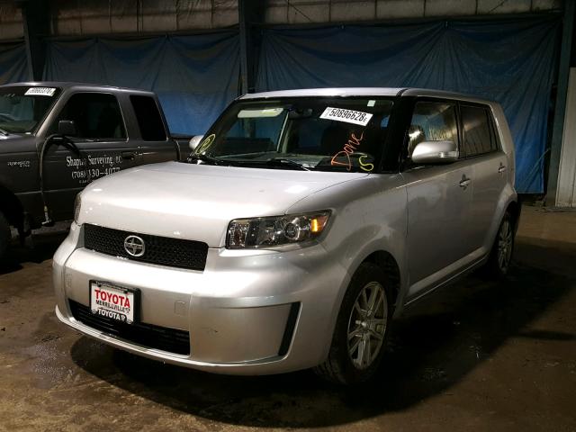 JTLKE50E691062145 - 2009 TOYOTA SCION XB Gümüş foto 2