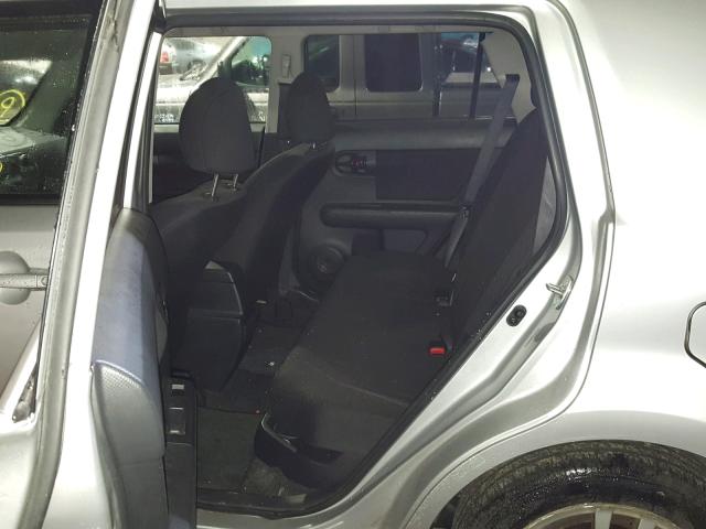 JTLKE50E691062145 - 2009 TOYOTA SCION XB Gümüş foto 6