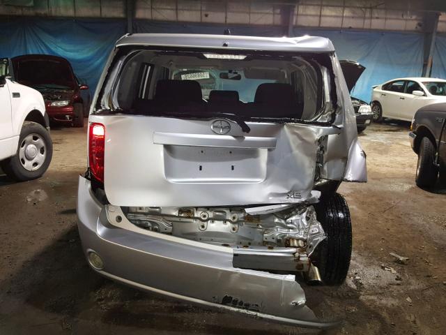 JTLKE50E691062145 - 2009 TOYOTA SCION XB Gümüş foto 9