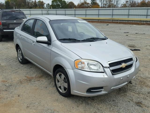 KL1TD5DE9BB143564 - 2011 CHEVROLET AVEO LS SILVER photo 1