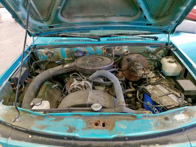 1B7FL26X4TW703958 - 1996 DODGE DAKOTA GREEN photo 7