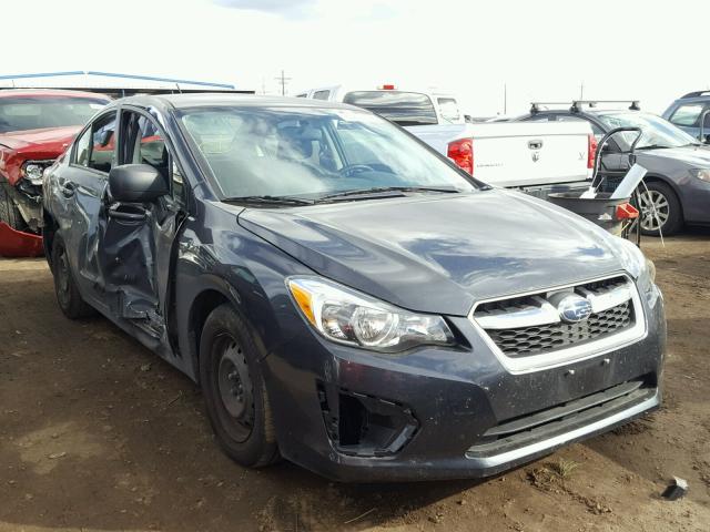 JF1GJAA68EH008527 - 2014 SUBARU IMPREZA BA GRAY photo 1