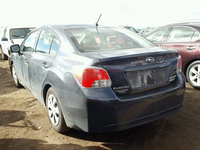 JF1GJAA68EH008527 - 2014 SUBARU IMPREZA BA GRAY photo 3