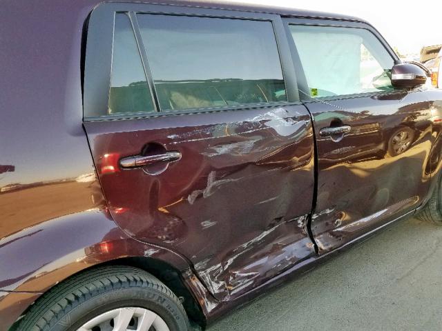 JTLZE4FE3FJ067590 - 2015 TOYOTA SCION XB იასამნისფერი ფოტო 9