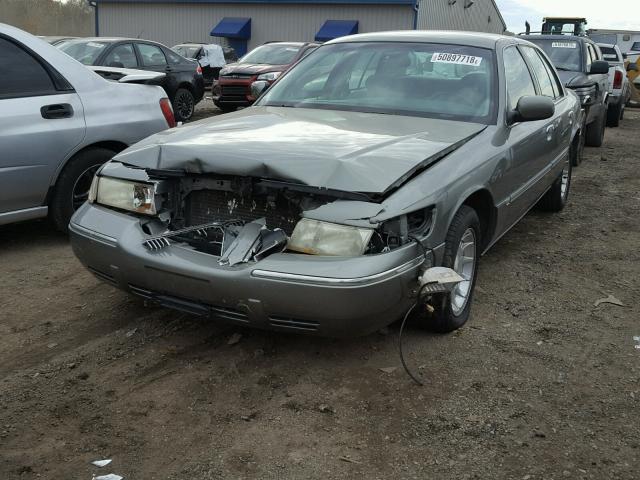 2MEFM75W6YX631299 - 2000 MERCURY GRAND MARQ GRAY photo 2