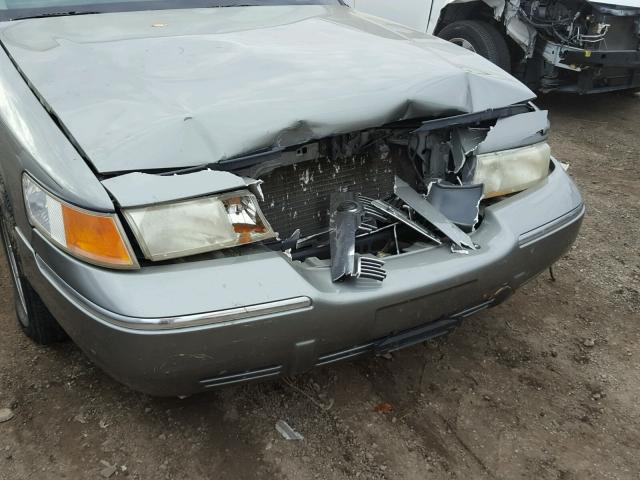 2MEFM75W6YX631299 - 2000 MERCURY GRAND MARQ GRAY photo 9