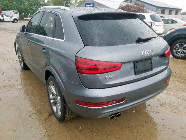 WA1EFCFS6FR005331 - 2015 AUDI Q3 PREMIUM GRAY photo 3