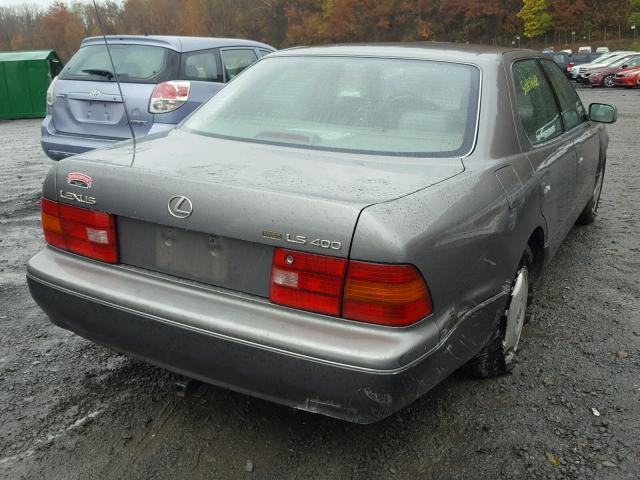 JT8BH28F5V0094971 - 1997 LEXUS LS 400 GRAY photo 4