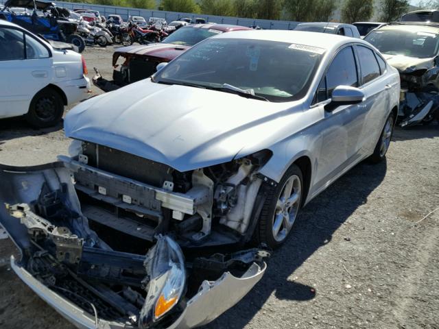 3FA6P0G78GR194897 - 2016 FORD FUSION S SILVER photo 2