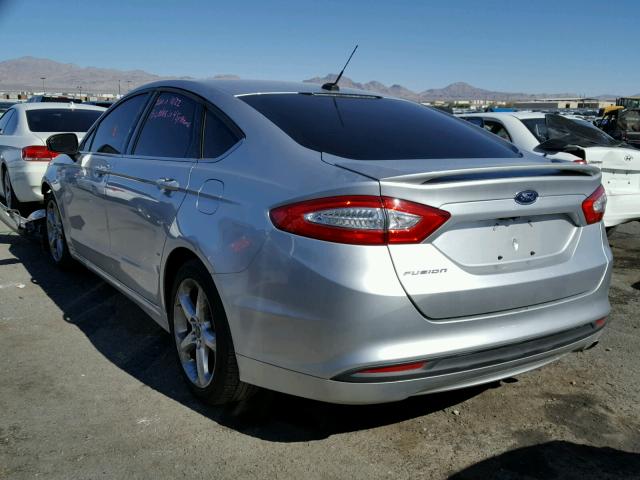 3FA6P0G78GR194897 - 2016 FORD FUSION S SILVER photo 3