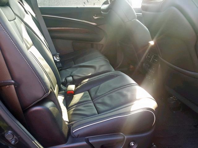 5J8YD3H91JL003681 - 2018 ACURA MDX ADVANC BLACK photo 6