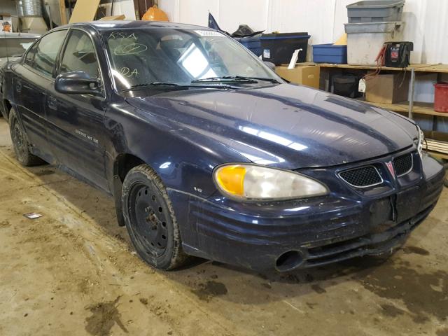 1G2NF52E41M568714 - 2001 PONTIAC GRAND AM S BLUE photo 1