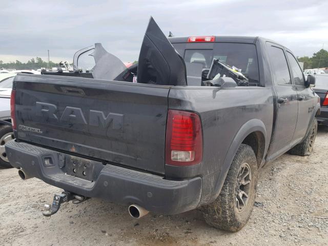 1C6RR6YT0GS155006 - 2016 RAM 1500 REBEL შავი ფოტო 4