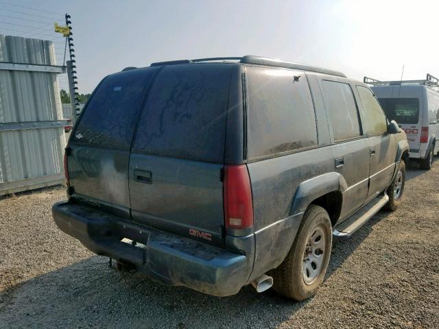 1GKEK13R4YR160460 - 2000 GMC YUKON DENA BLUE photo 4