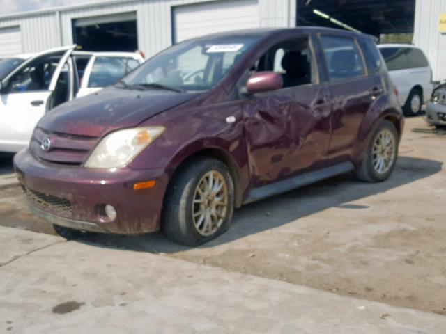 JTKKT624X40068873 - 2004 TOYOTA SCION XA MAROON photo 2