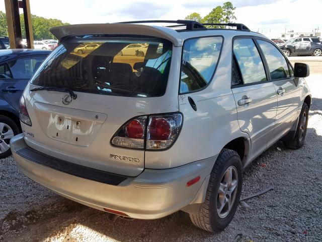 JTJHF10U320266347 - 2002 LEXUS RX 300 WHITE photo 4