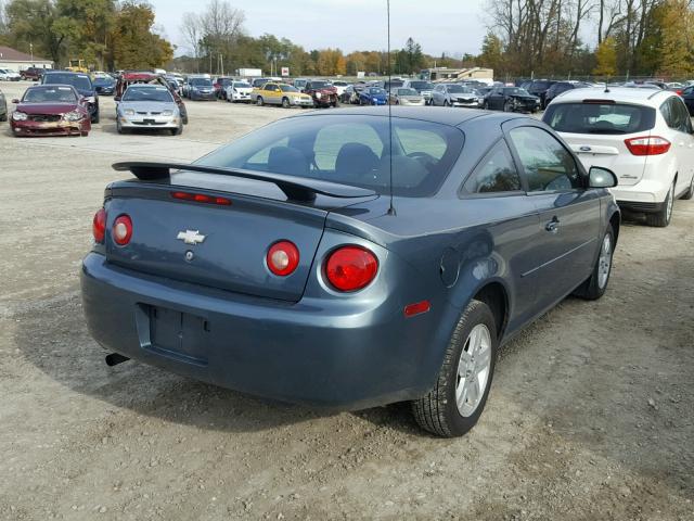 1G1AL15F267707673 - 2006 CHEVROLET COBALT LT BLUE photo 4