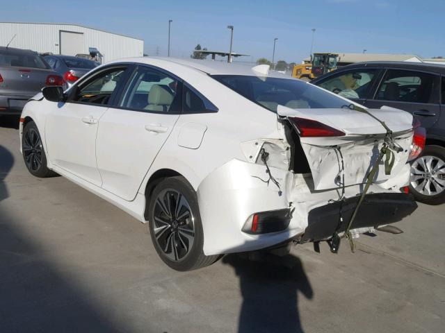 19XFC1F73HE206122 - 2017 HONDA CIVIC EXL WHITE photo 3