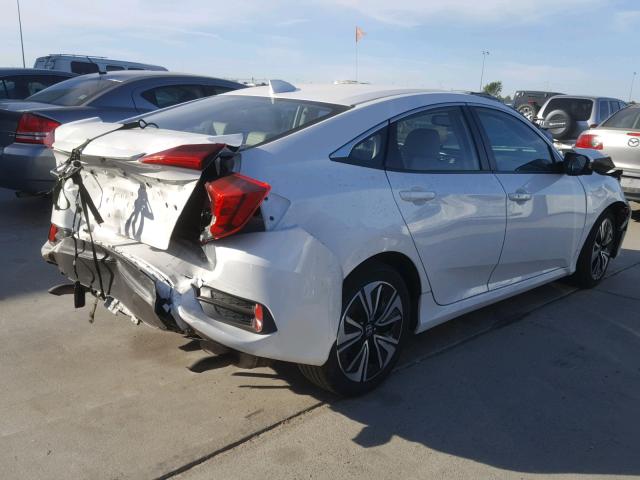 19XFC1F73HE206122 - 2017 HONDA CIVIC EXL WHITE photo 4