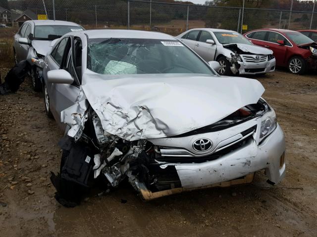 4T1BB3EK6BU140351 - 2011 TOYOTA CAMRY HYBR SILVER photo 1