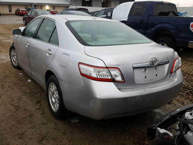 4T1BB3EK6BU140351 - 2011 TOYOTA CAMRY HYBR SILVER photo 3