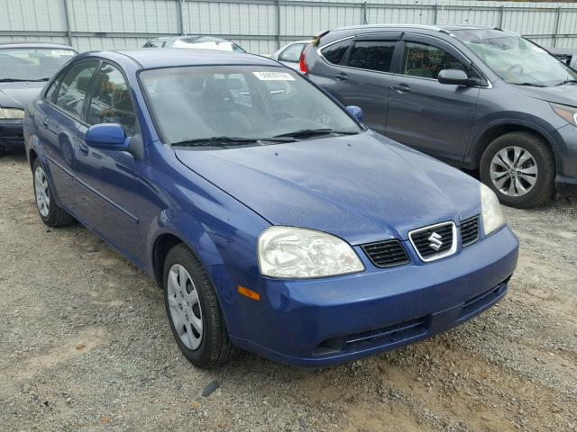 KL5JD52Z54K066285 - 2004 SUZUKI FORENZA S BLUE photo 1