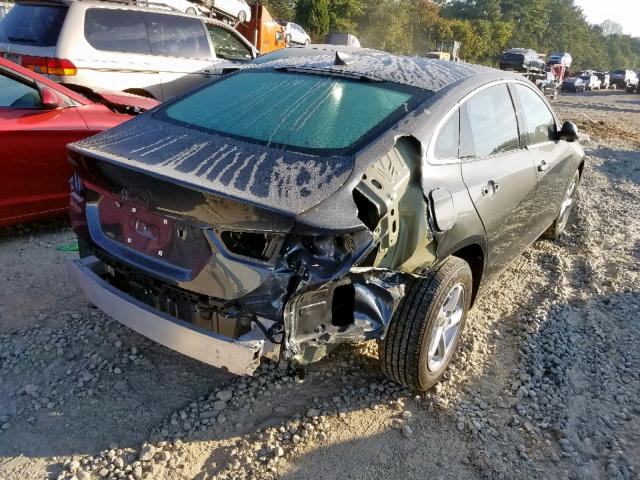 1G1ZB5ST6HF276402 - 2017 CHEVROLET MALIBU LS GRAY photo 4