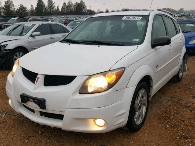 5Y2SL62844Z461547 - 2004 PONTIAC VIBE WHITE photo 2