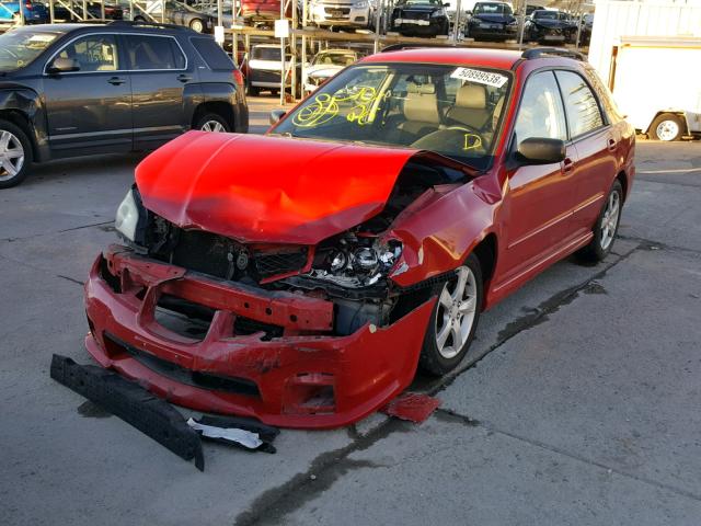 JF1GG67616H815556 - 2006 SUBARU IMPREZA 2. RED photo 2