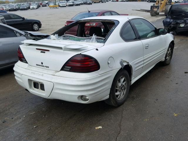 1G2NF12E52C227001 - 2002 PONTIAC GRAND AM S WHITE photo 4