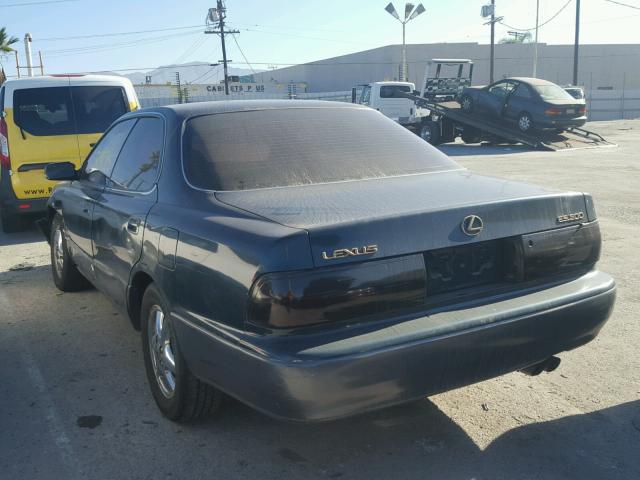 JT8GK13T0S0118846 - 1995 LEXUS ES 300 GREEN photo 3