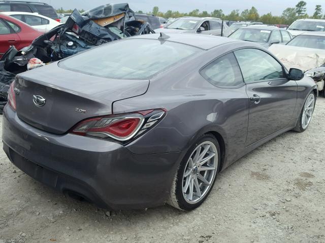 KMHHT6KD2DU102035 - 2013 HYUNDAI GENESIS CO GRAY photo 4