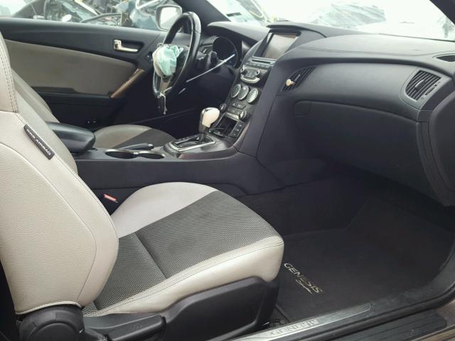 KMHHT6KD2DU102035 - 2013 HYUNDAI GENESIS CO GRAY photo 5