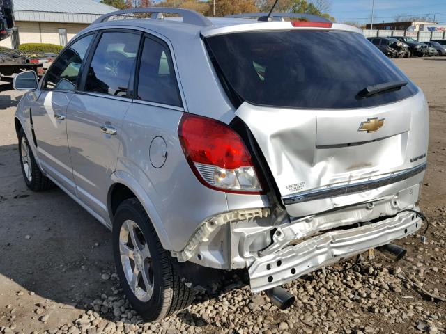 3GNAL3E53CS637986 - 2012 CHEVROLET CAPTIVA SP SILVER photo 3