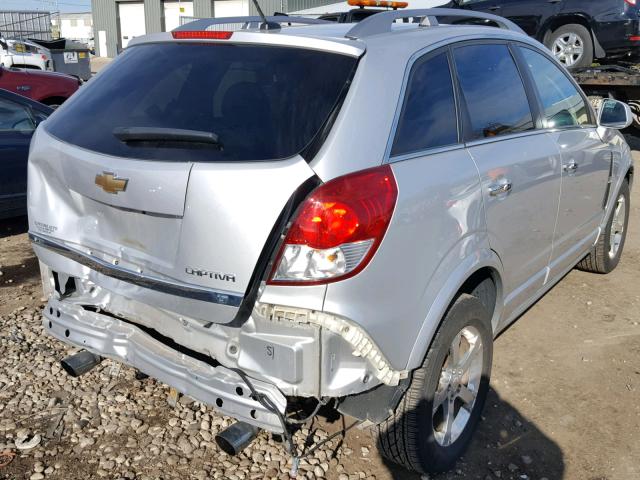 3GNAL3E53CS637986 - 2012 CHEVROLET CAPTIVA SP SILVER photo 4