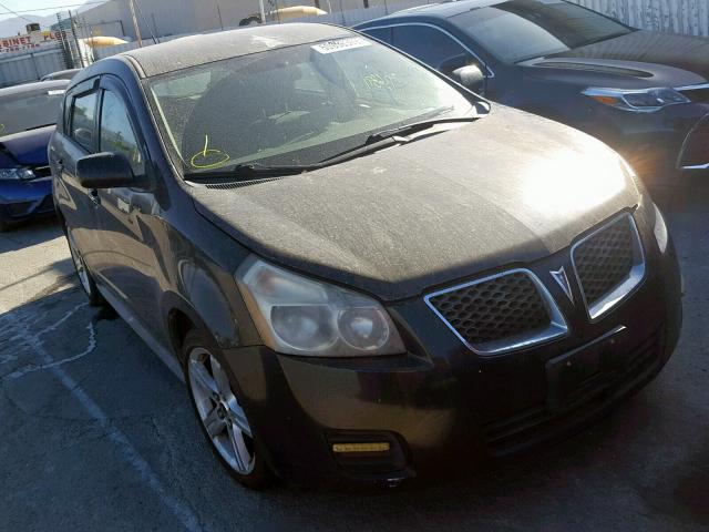 5Y2SP67029Z401894 - 2009 PONTIAC VIBE BLACK photo 1