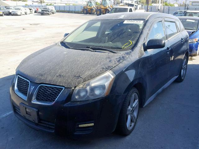 5Y2SP67029Z401894 - 2009 PONTIAC VIBE BLACK photo 2