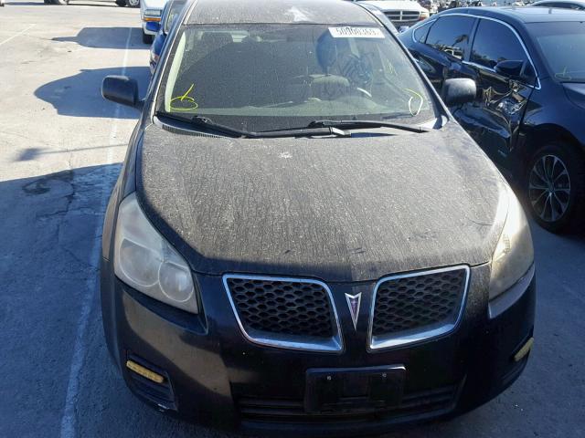 5Y2SP67029Z401894 - 2009 PONTIAC VIBE BLACK photo 9