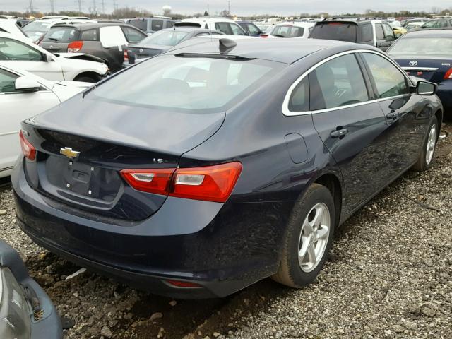 1G1ZB5ST4GF195252 - 2016 CHEVROLET MALIBU LS BLUE photo 4