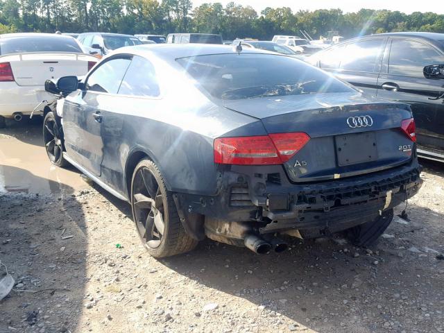 WAUWFAFR0AA057120 - 2010 AUDI A5 PRESTIG GRAY photo 3