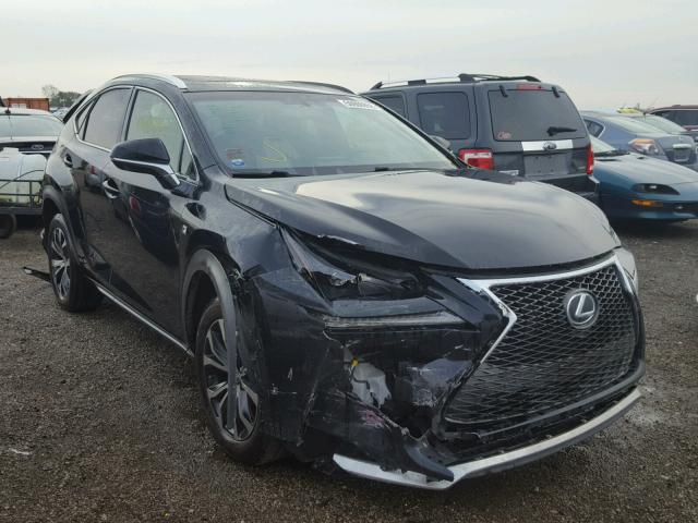 JTJBARBZ1F2015381 - 2015 LEXUS NX 200T BLACK photo 1