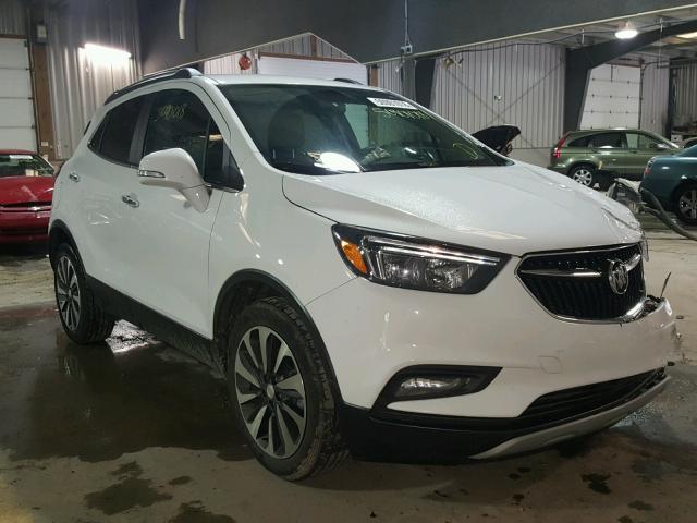 KL4CJBSB9JB523733 - 2018 BUICK ENCORE PRE WHITE photo 1