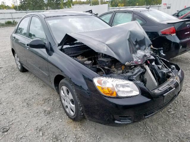 KNAFE122585527074 - 2008 KIA SPECTRA EX BLACK photo 1