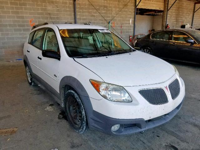 5Y2SL65876Z444420 - 2006 PONTIAC VIBE WHITE photo 1