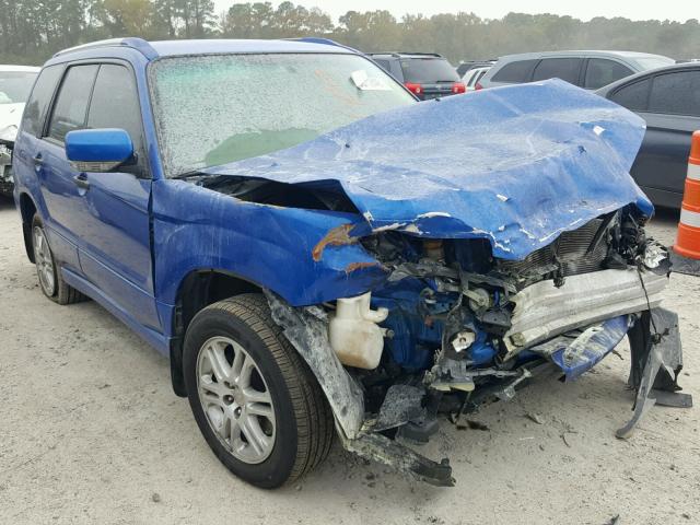 JF1SG66618H726021 - 2008 SUBARU FORESTER S Mavi foto 1